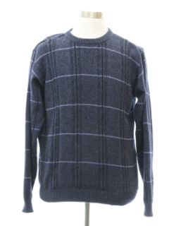 1980's Mens Oscar De La Renta Designer Sweater