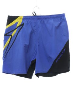 1990's Mens Wicked 90s Speedo  Swim Shorts