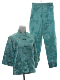 60s womens pant suit