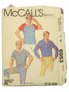1980's Men Pattern