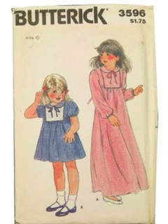 1970's Womens/Childs Pattern