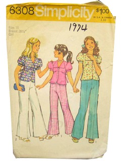 1970's Womens/Childs Pattern