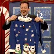 Jimmy fallon ugly best sale christmas sweater