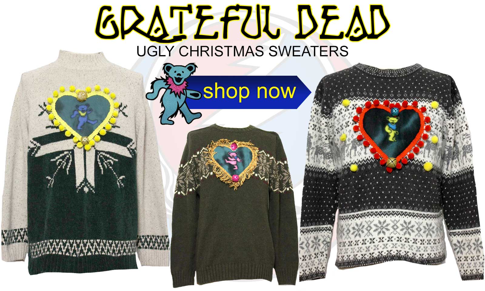 Buy Ugly Grateful Dead Christmas Sweaters