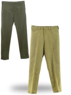 Mens 1960s Pants at RustyZipperCom Vintage Clothing