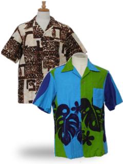 Barkcloth Hawaiian Shirts