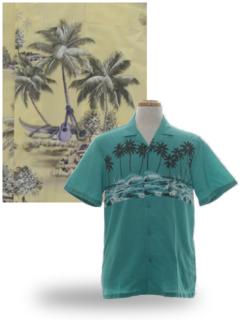 Palm Tree Print Hawaiian Shirts
