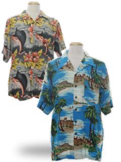 Rayon Hawaiian Shirts