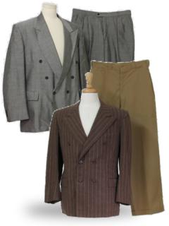 Peaked Lapel Suits