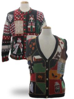 Ugly Christmas Country Kitsch Sweaters