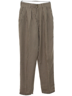 Pleated Pants