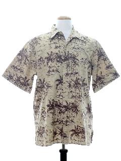 Palm Tree Print Hawaiian Shirts