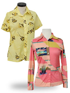 Womens 1970's Shirts at RustyZipper.Com Vintage Clothing