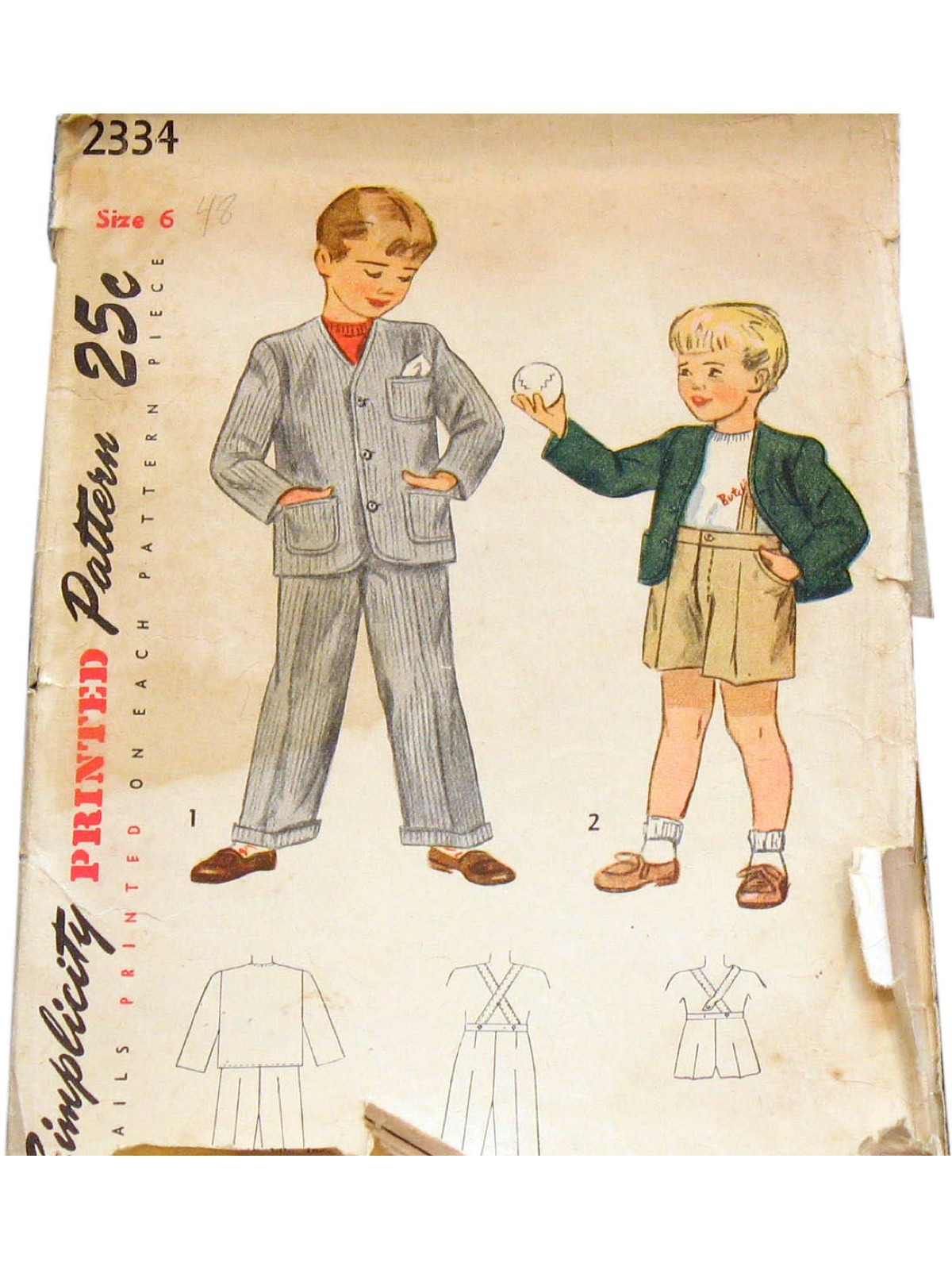 How to sew 1940's trousers