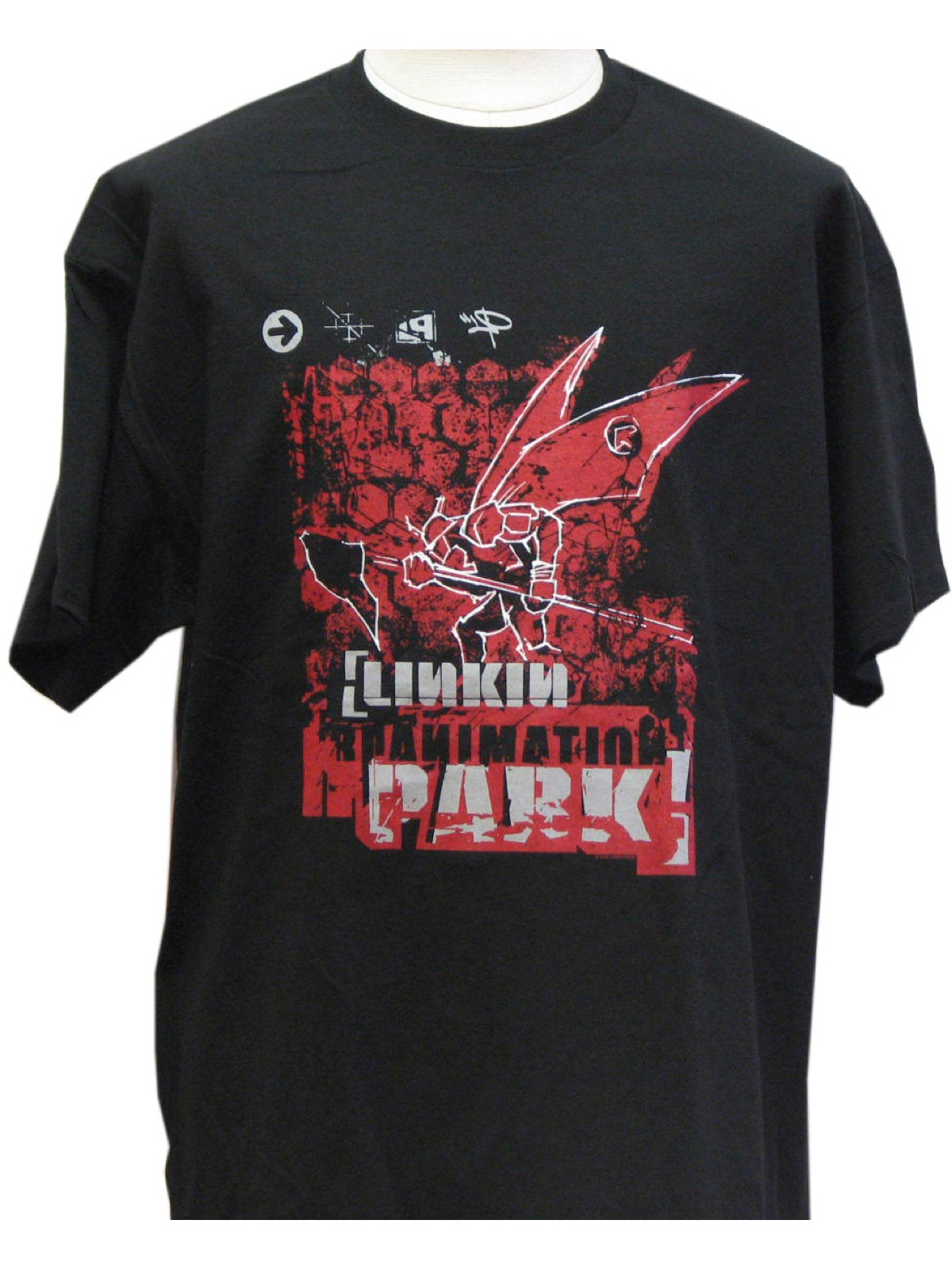 デッドストックリンキンパークリアニメーションTシャツ US XL