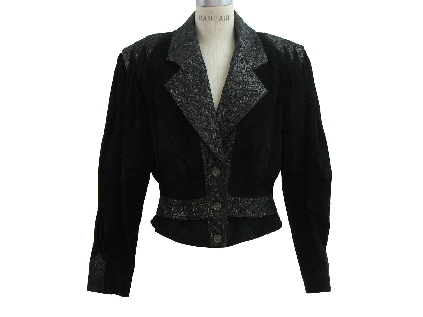 Download 1980's Vintage GIII Leather Jacket: 80s -GIII- Womens ...