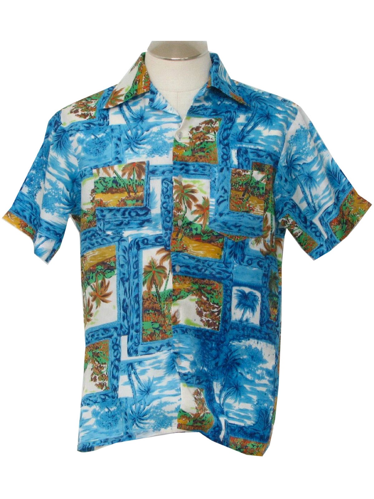 Waikiki Holiday 70's Vintage Hawaiian Shirt: 70s -Waikiki Holiday- Mens ...