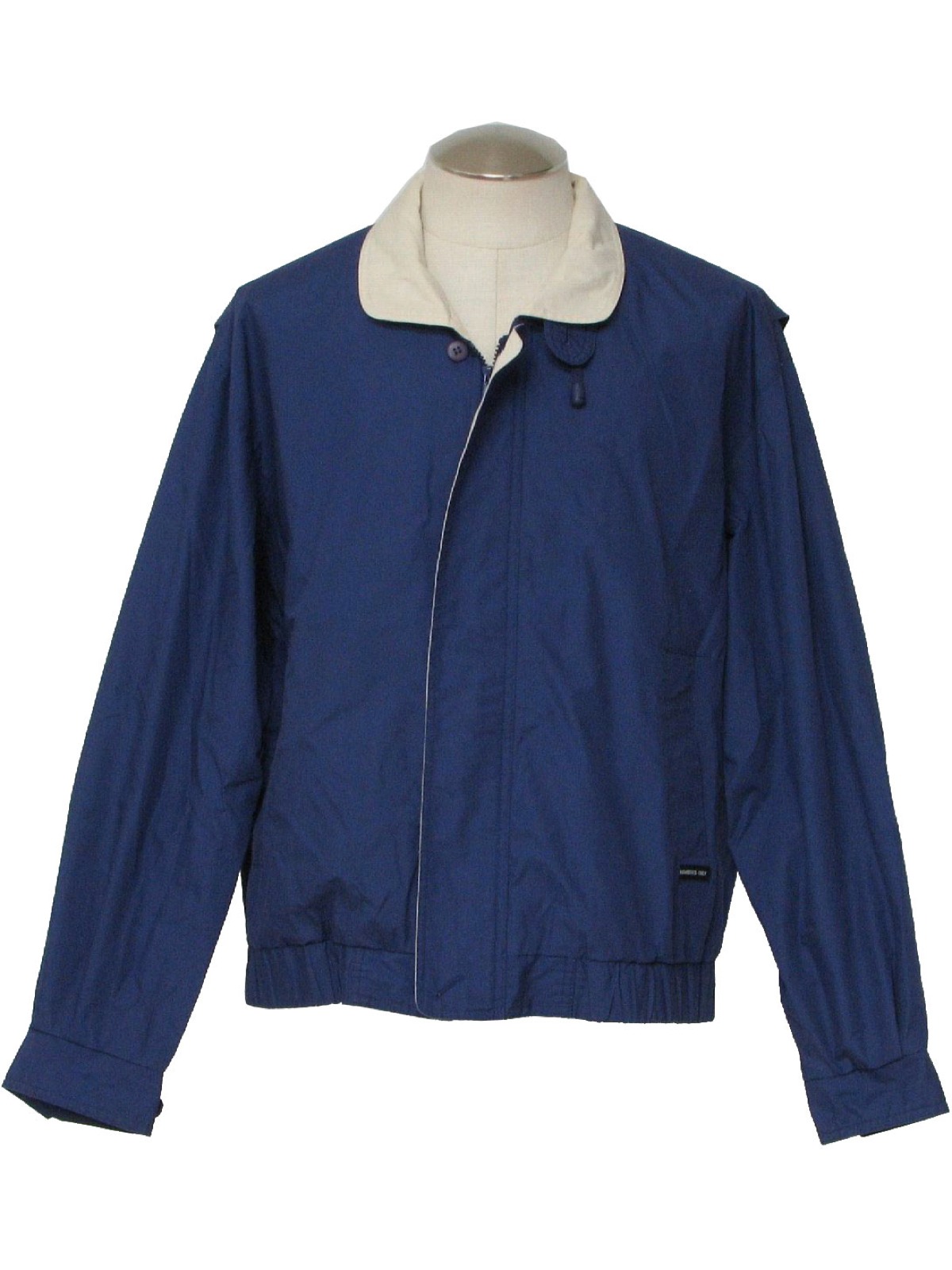 80's Vintage Jacket: 80s -Members Only- Mens navy cotton polyester ...