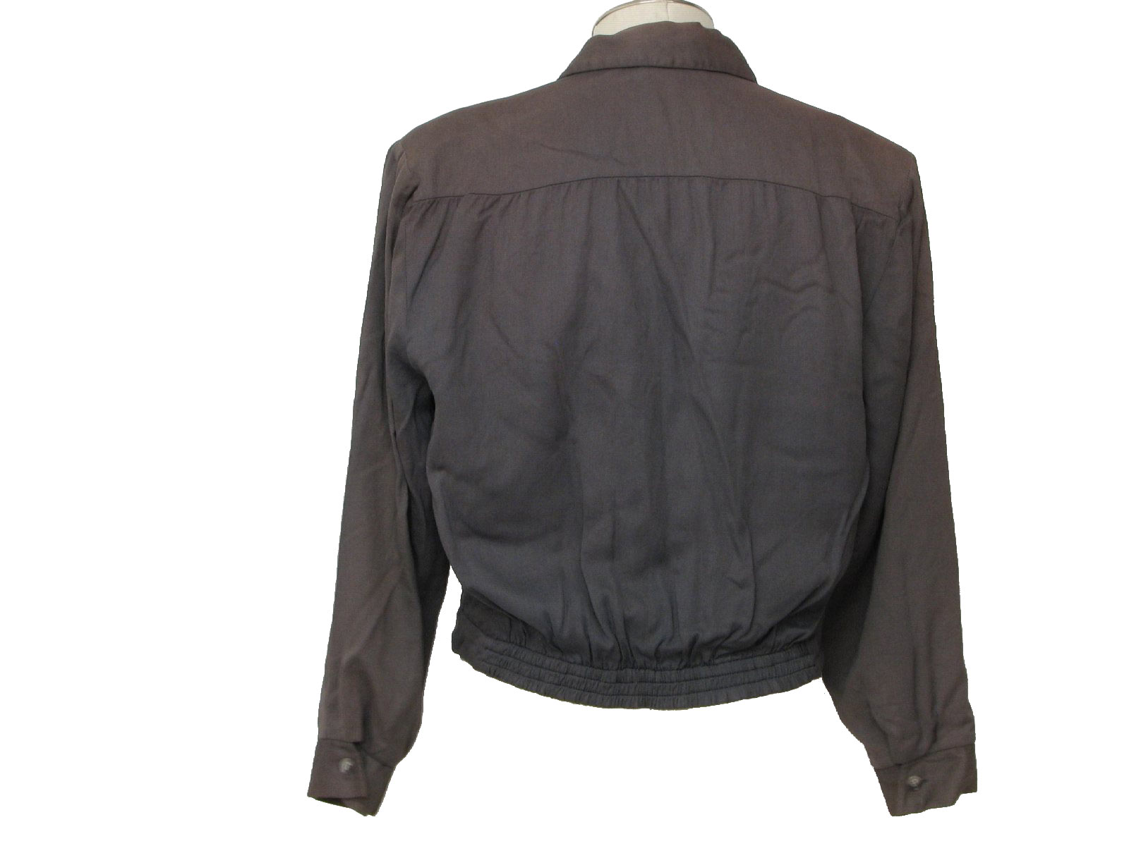 Fifties Vintage Jacket: 50s -Windbreaker- Mens dark grey