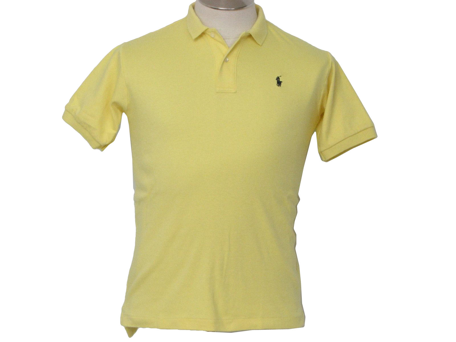 bright yellow ralph lauren polo shirt