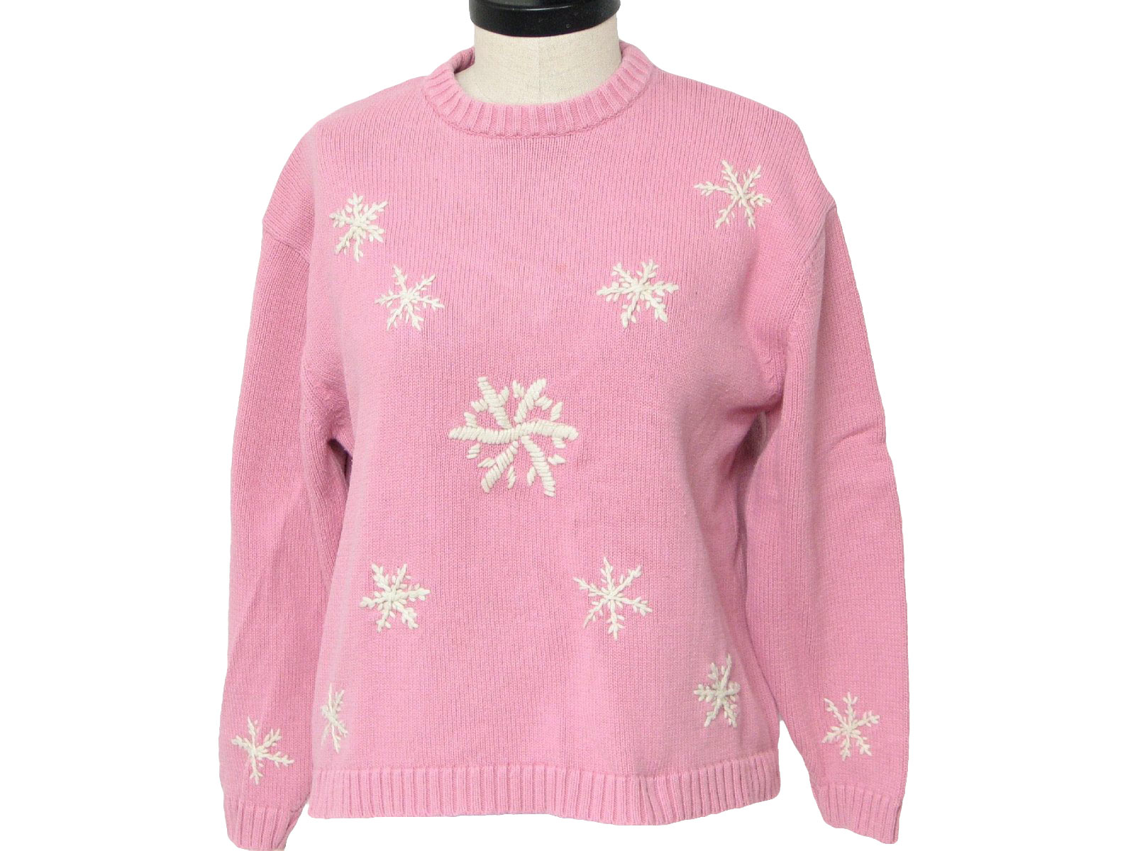 pink ugly sweater