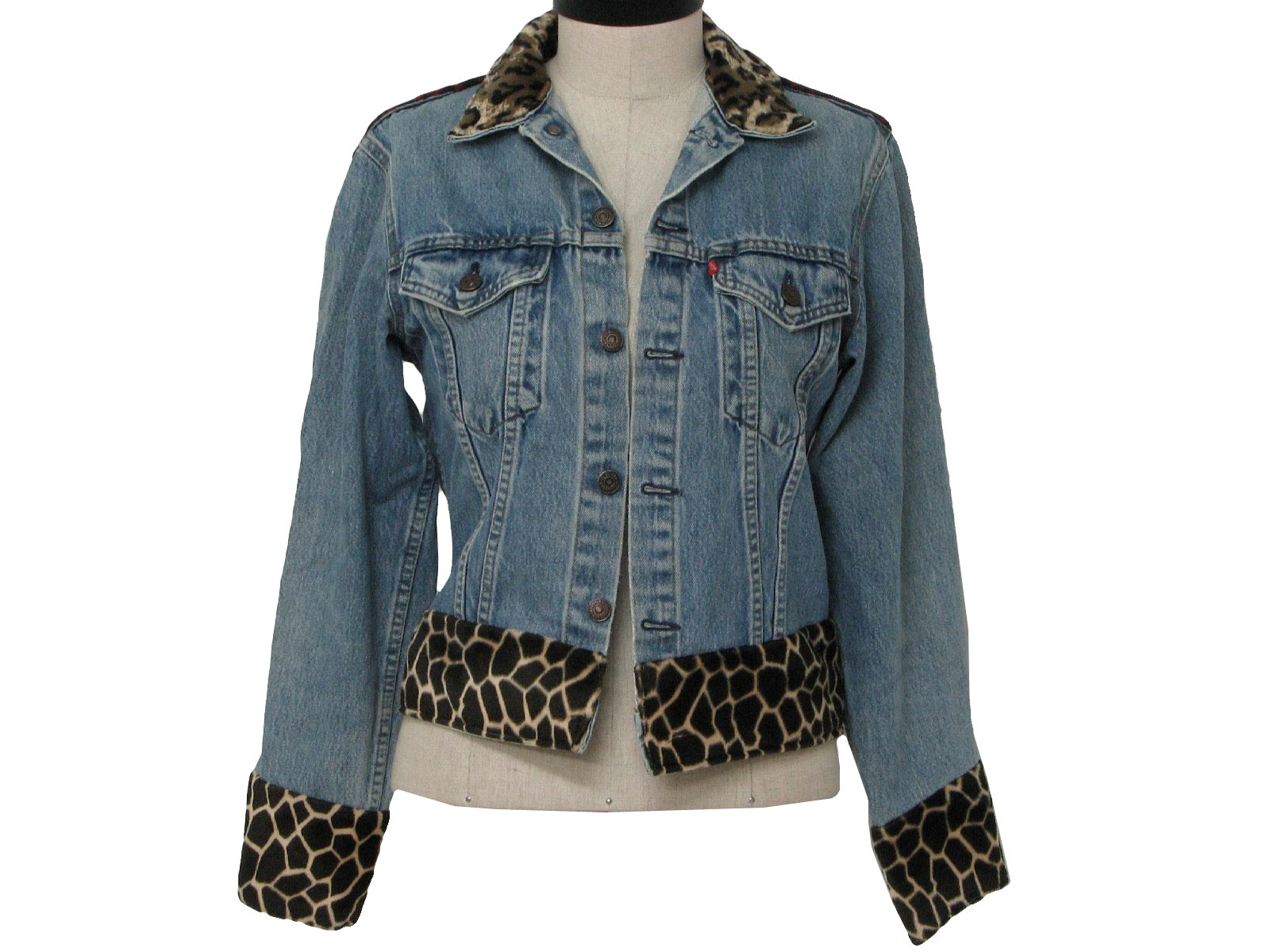 levis cheetah jacket