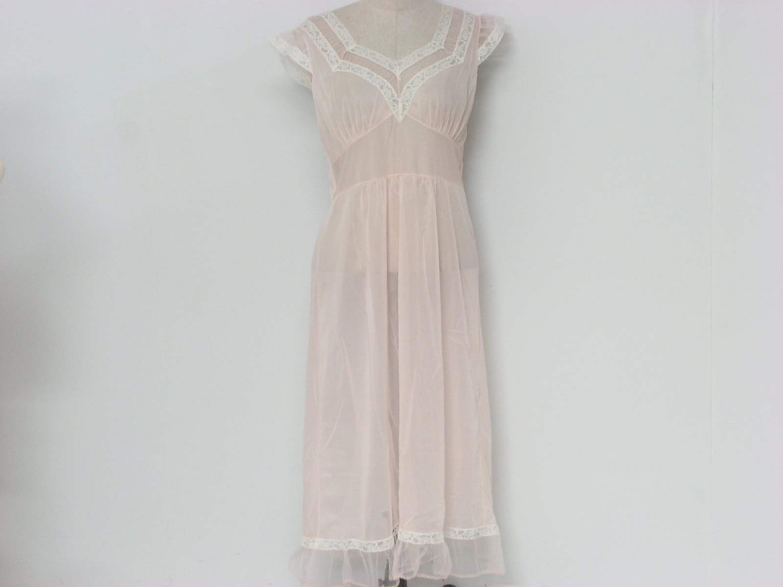 old fashioned white nightgown