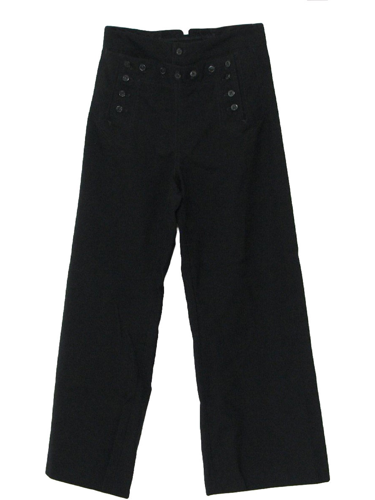 Sixties Navy Issue Bellbottom Pants: 60s -Navy Issue- Mens midnight ...