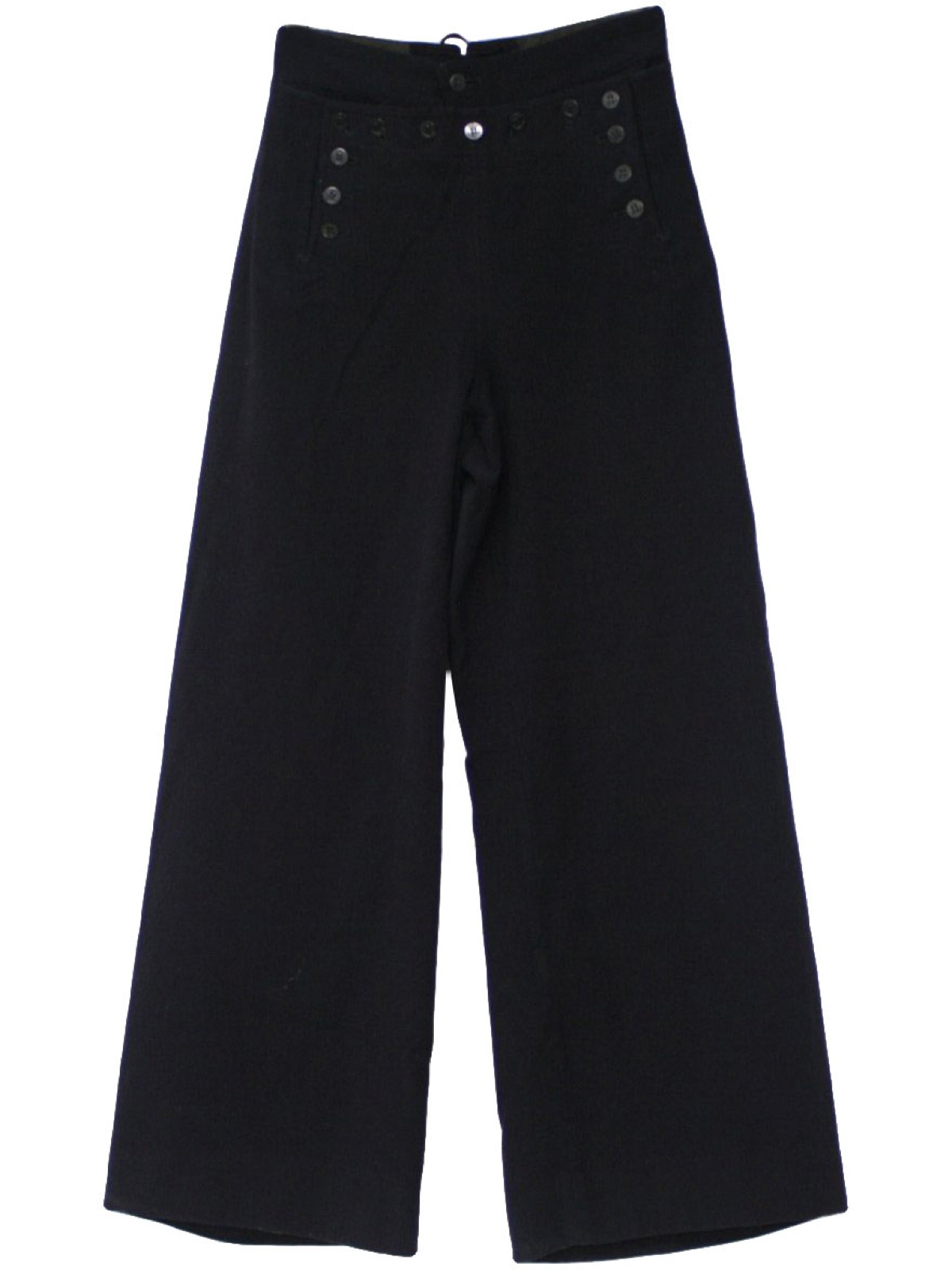 Sixties Navy Issue Bellbottom Pants: 60s -Navy Issue- Mens midnight ...