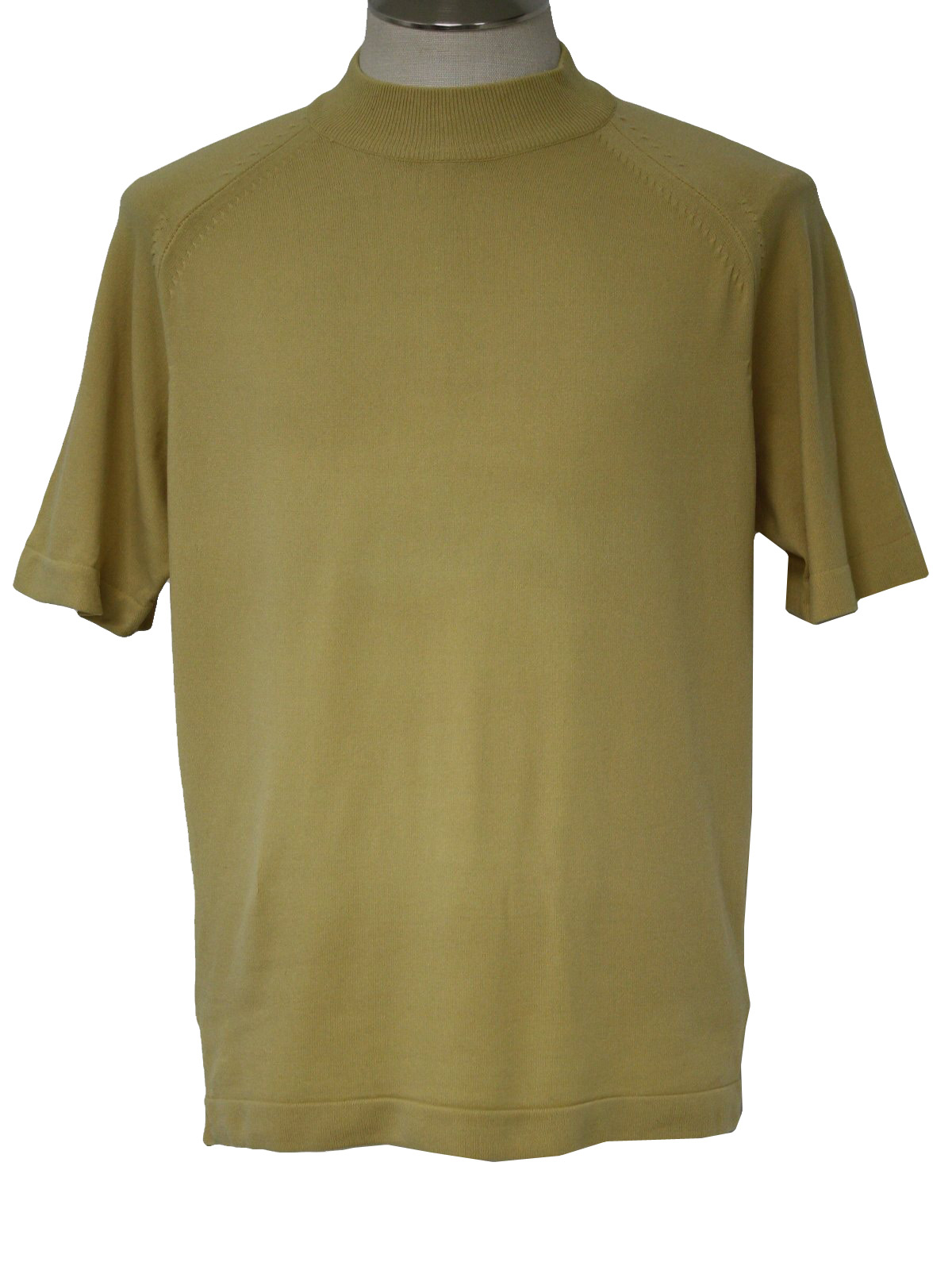 Download Vintage Trends 1960s Knit Shirt: 60s -Trends- Mens mustard ...
