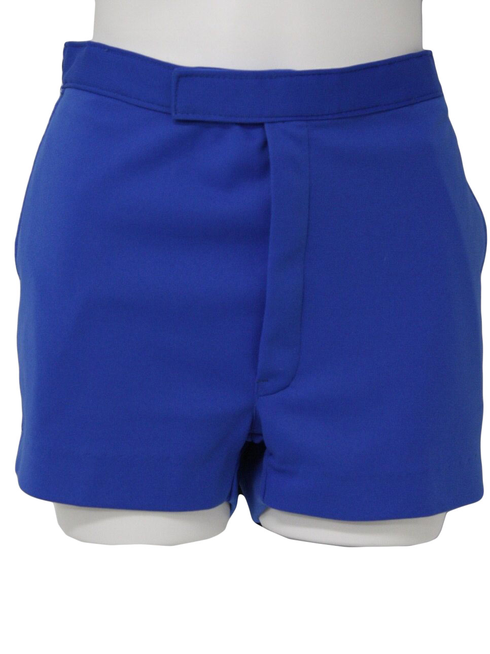 Vintage 1970's Shorts: 70s -Court Casuals- Mens blue cotton and ...