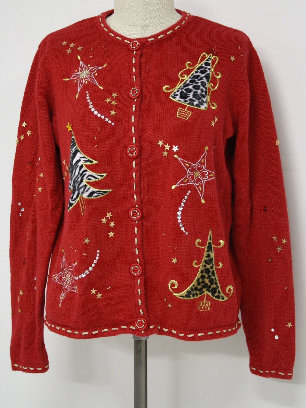 womens cotton christmas sweaters