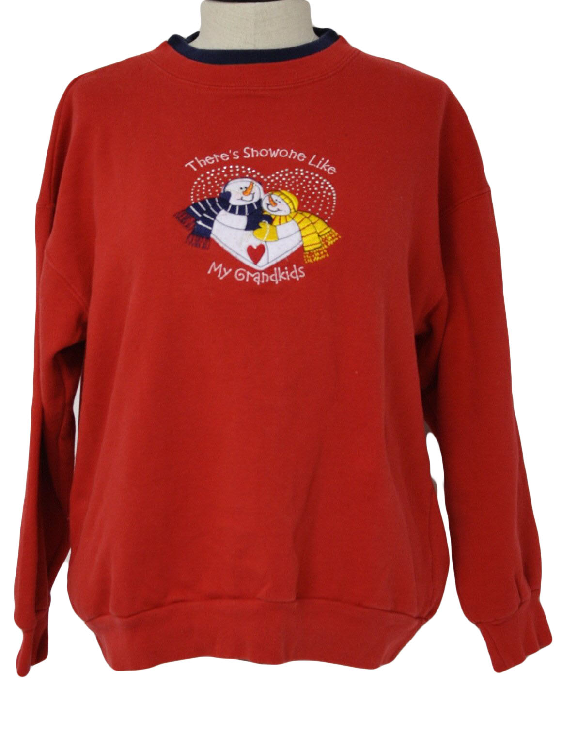 Ugly Christmas Sweatshirt: -MC sportswear- Unisex red, blue, white ...