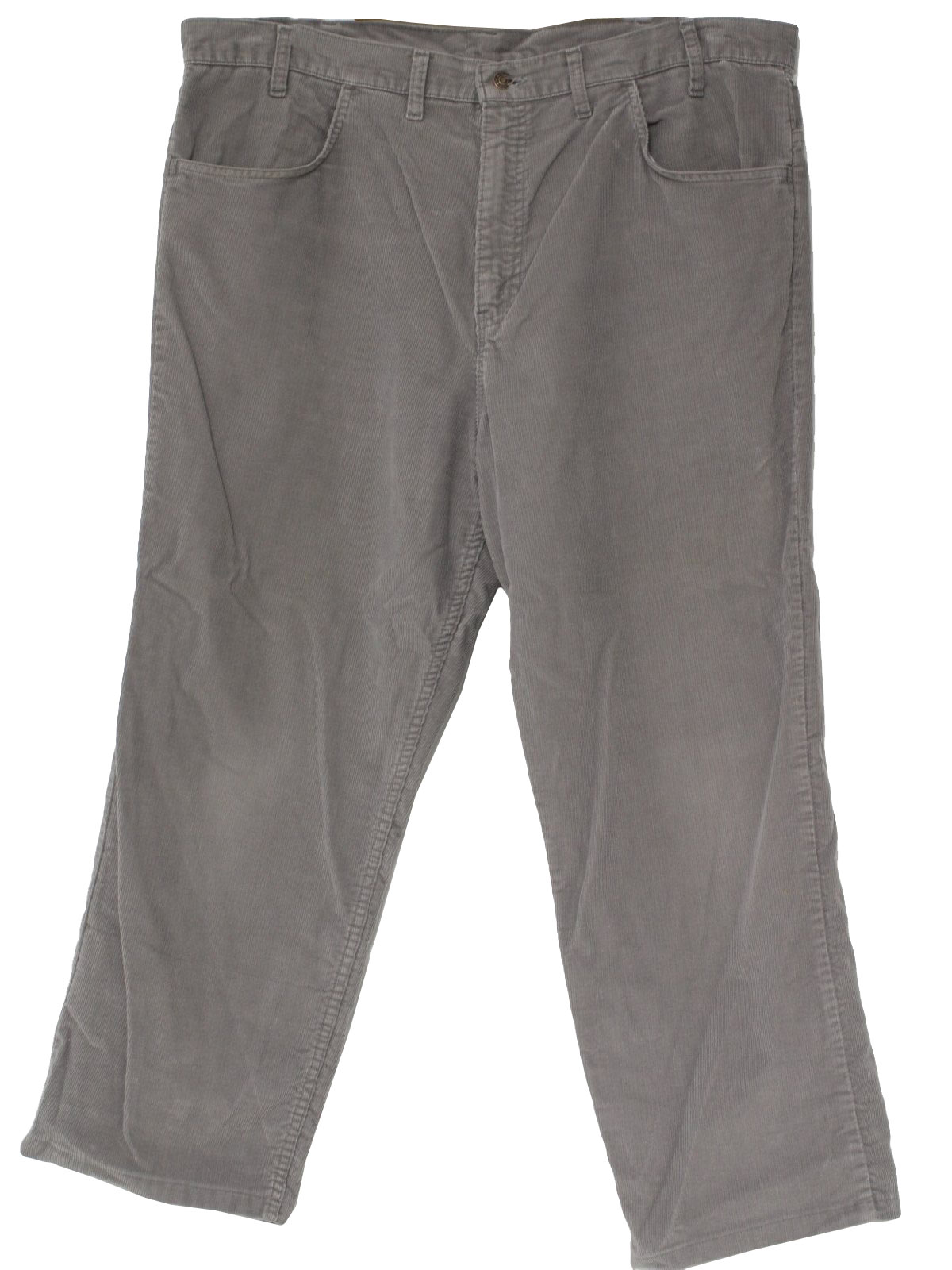 Plain Pockets Eighties Vintage Pants: 80s -Plain Pockets- Mens gray ...