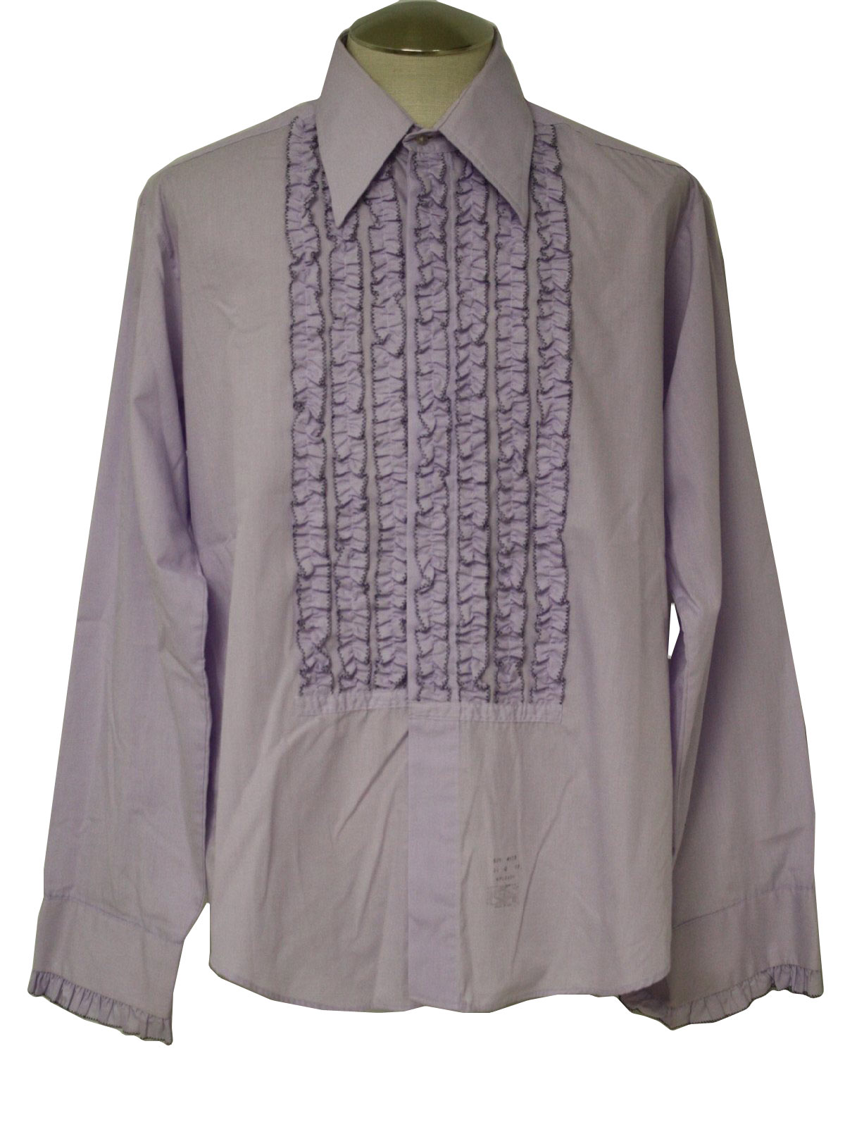 Retro Seventies Shirt: 70s -Lion of Troy- Mens lavender and black ...