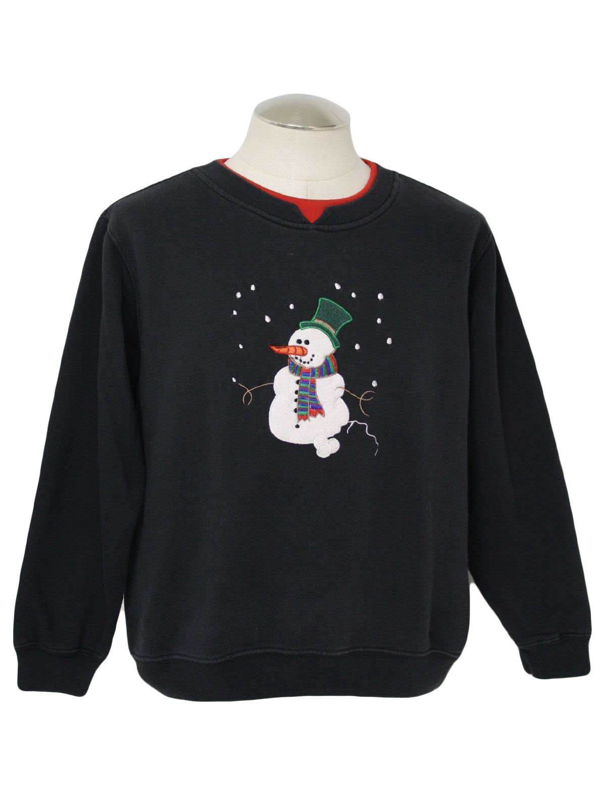 embroidered christmas sweatshirts