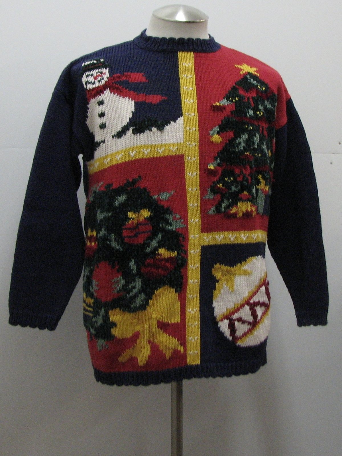 Nuggets 80's Vintage Ugly Christmas Sweater: 80s -Nuggets- Unisex blue ...