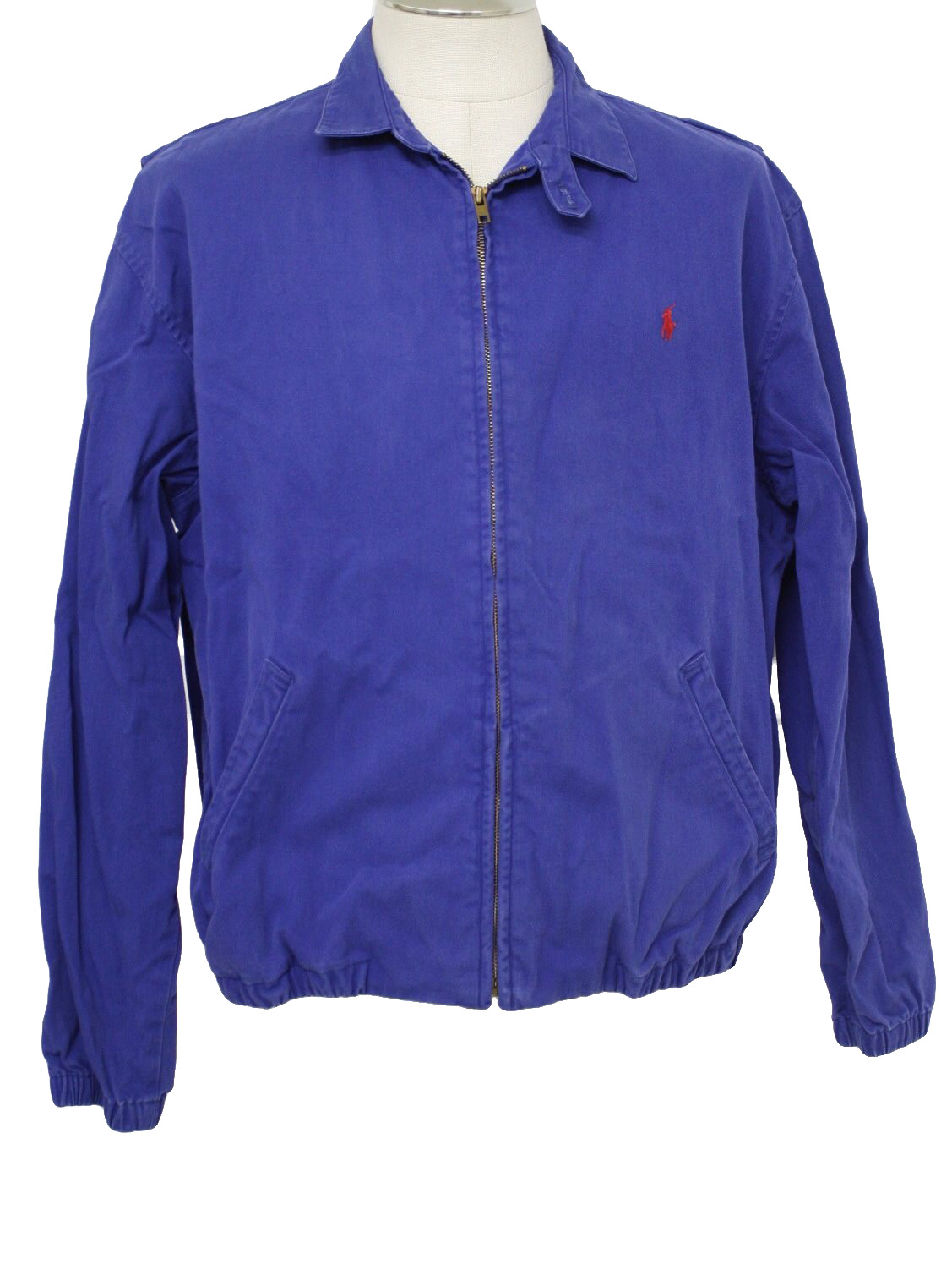 Retro Eighties Jacket: 80s -Polo Ralph Lauren- Mens royal blue cotton ...