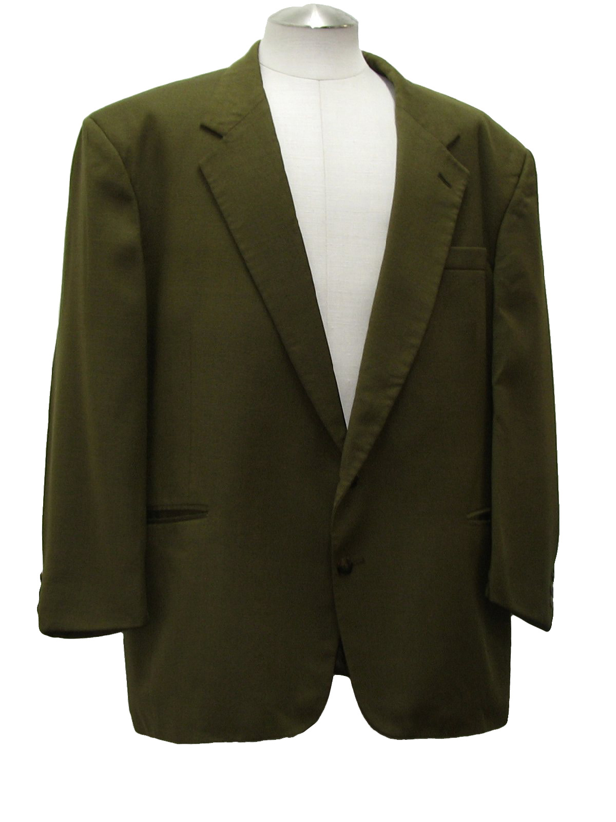 1970's Vintage Courreges Homme Jacket: 70s -Courreges Homme- Mens mossy ...