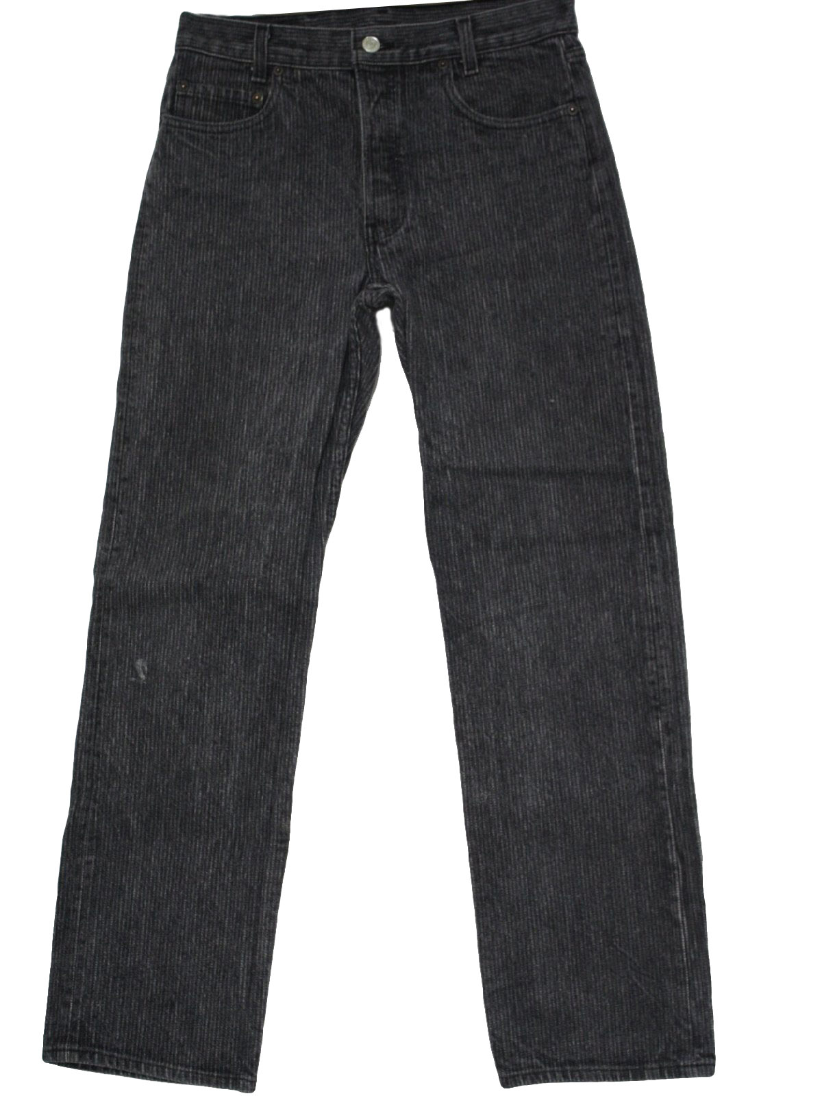 80s Retro Pants: late 80s -Levis- Mens grey and white with black ...