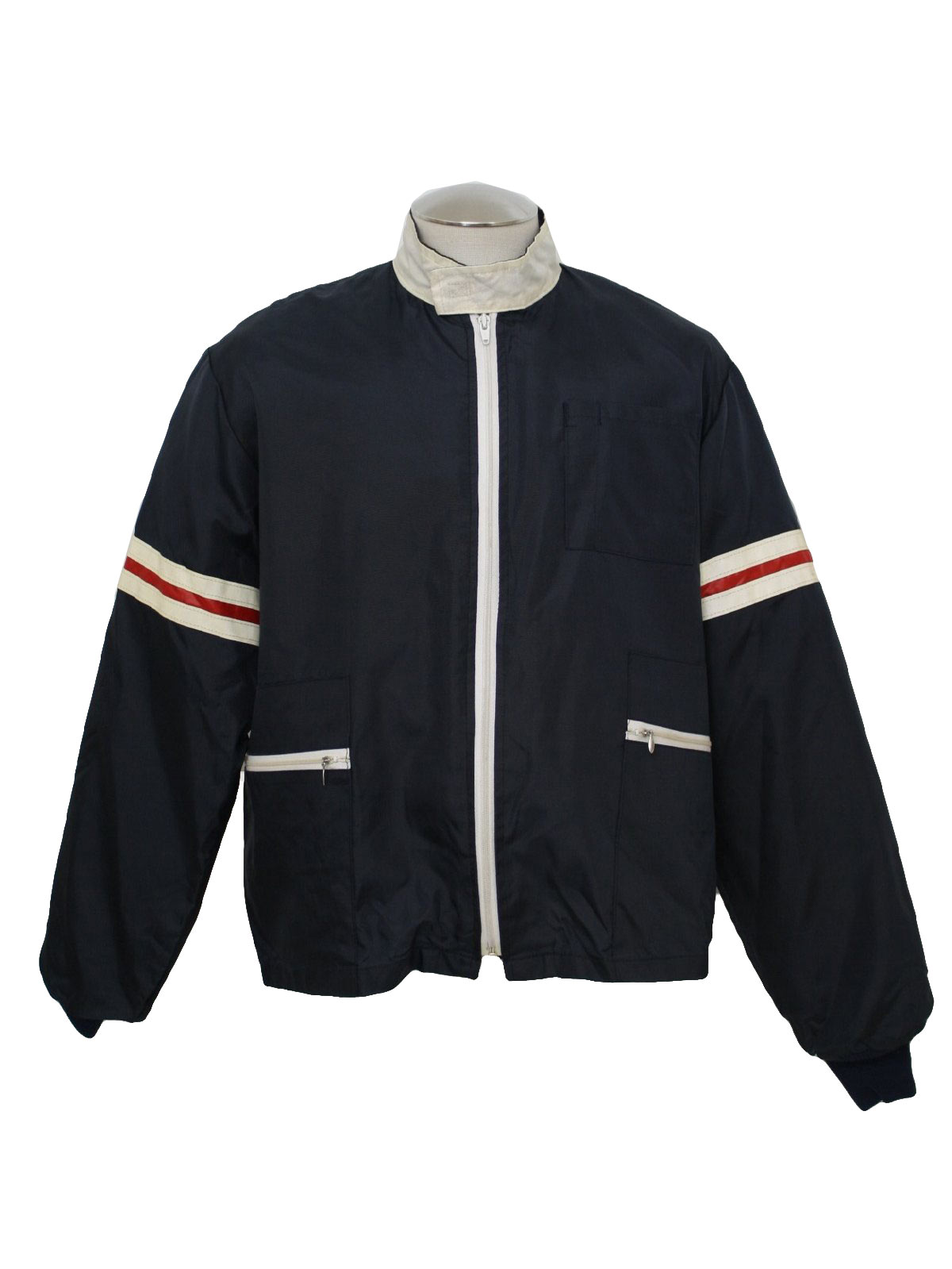 1970's Vintage Dyna Med Jacket: 70s -Dyna Med- Mens midnight blue ...