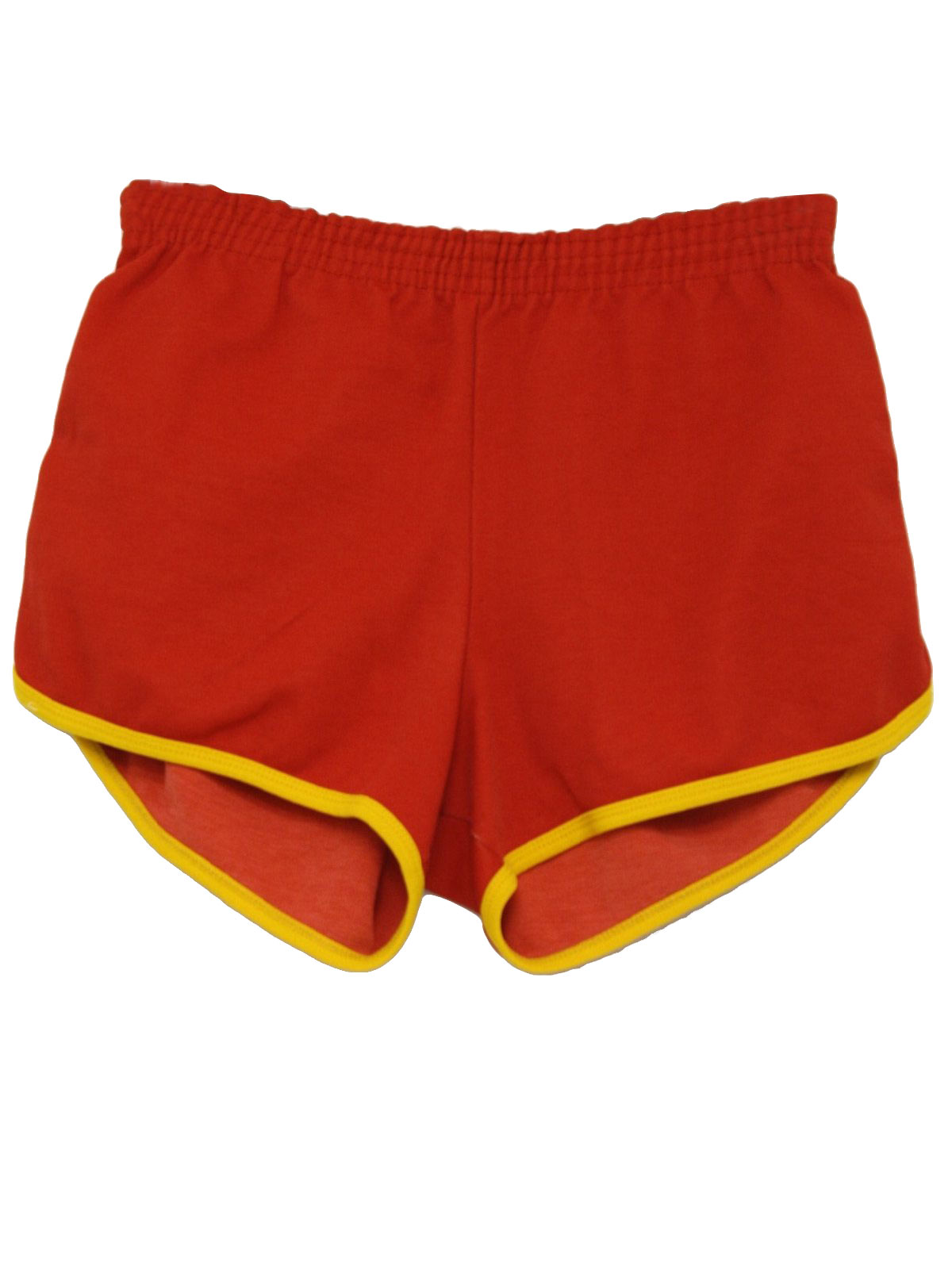 1970's Retro Shorts: 70s -Russell Athletic- Unisex tomato red with ...