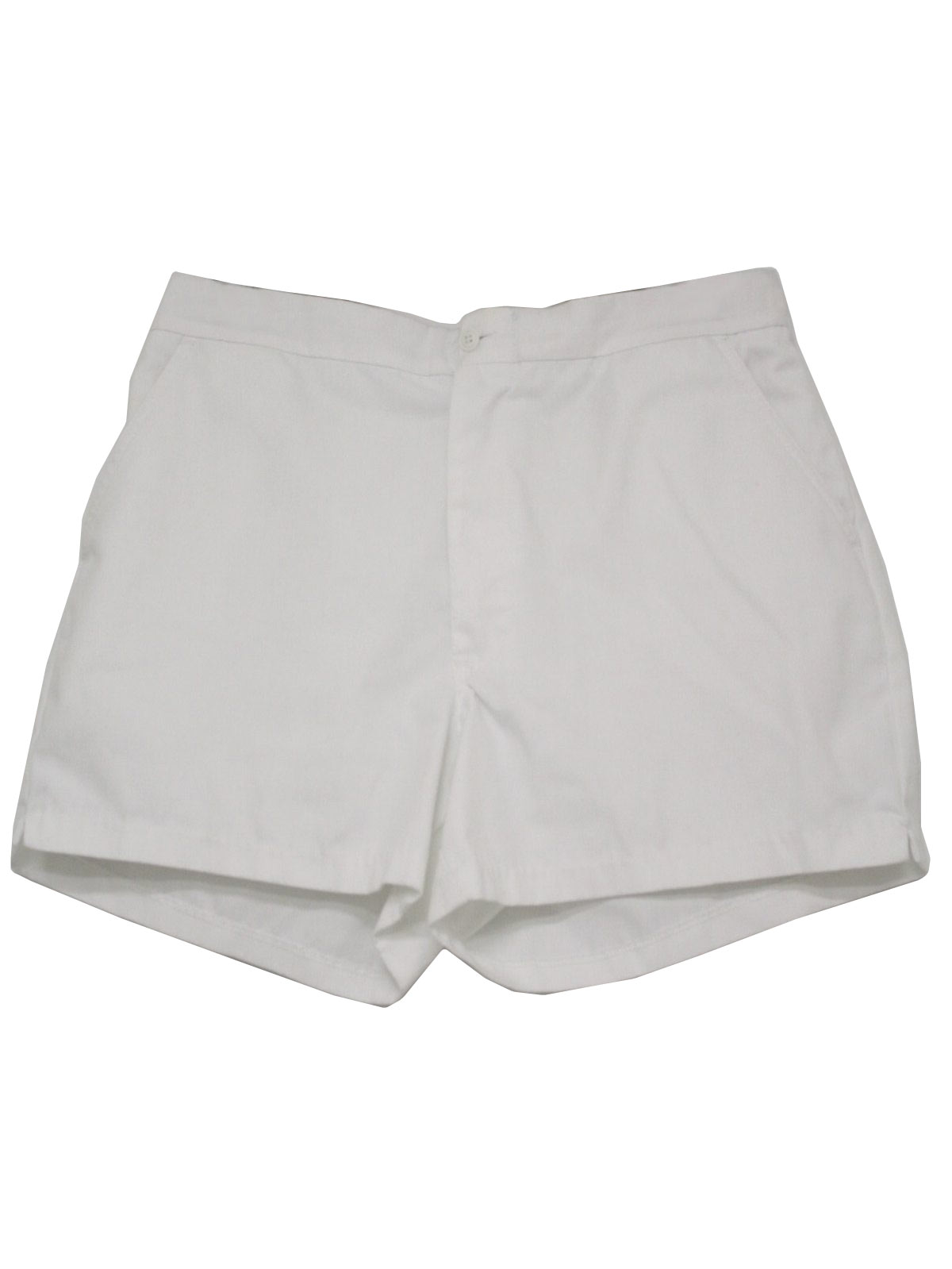 Eighties Vintage Shorts: 80s -Arnold Palmer- Mens white polyester ...