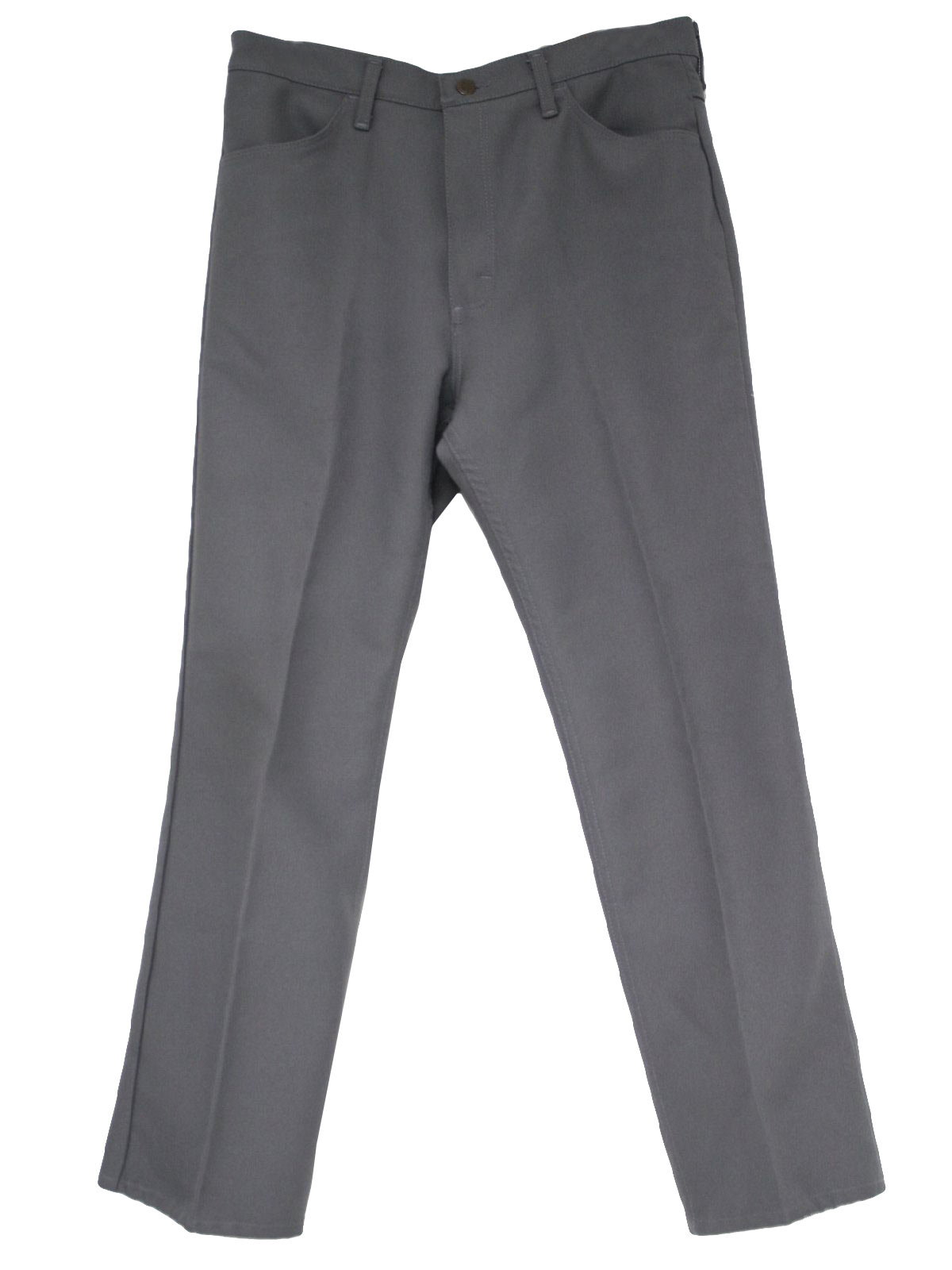 mens pants jeans flared 70s wrangler cut western zipper inside flares retro pocket polyester