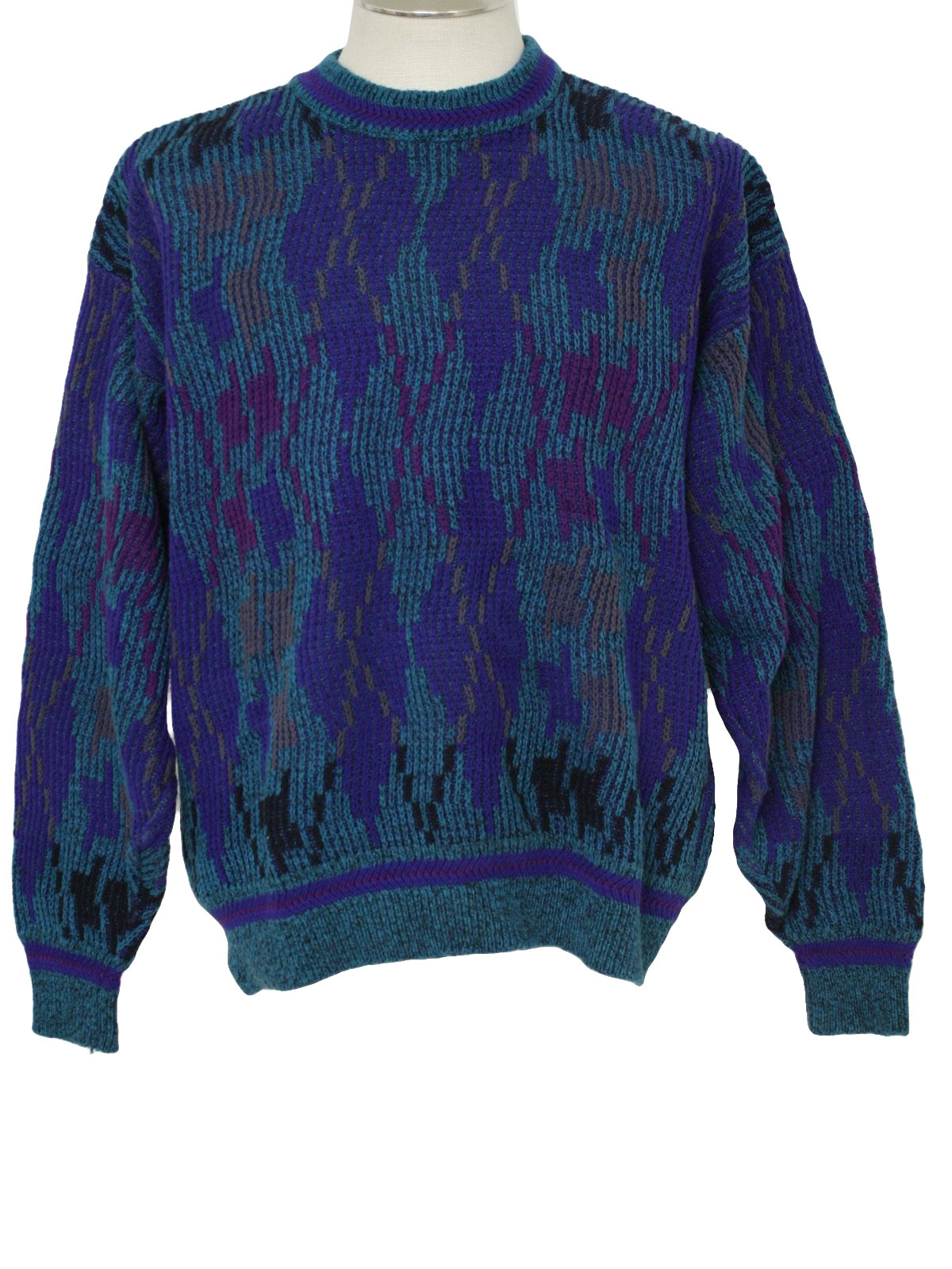 Retro 1980's Sweater (Alexander Julian) : 80s -Alexander Julian- Mens ...