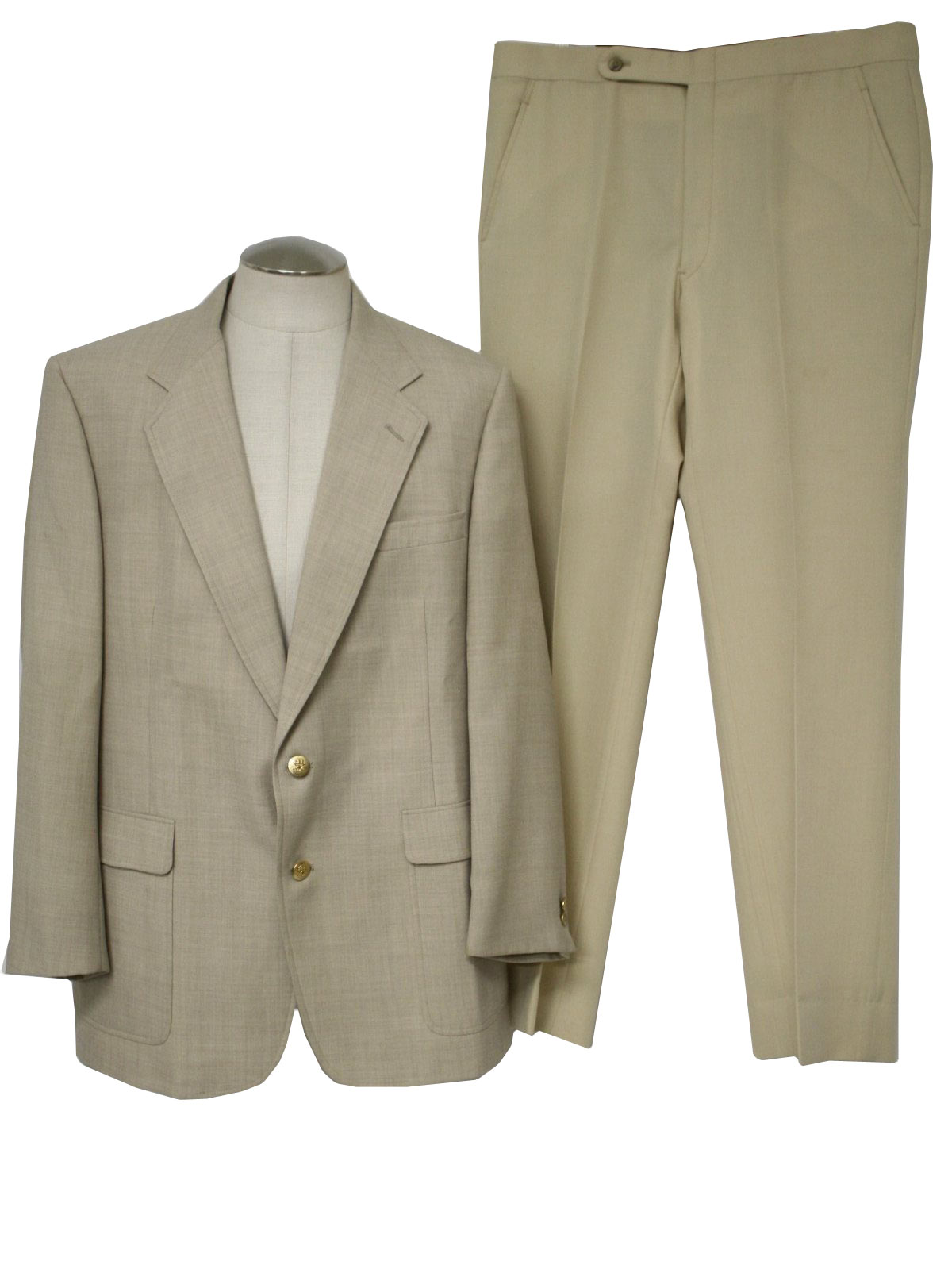 Seventies Vintage Suit: 70s -Hart Schaffner & Marx- Mens co-coordinated ...