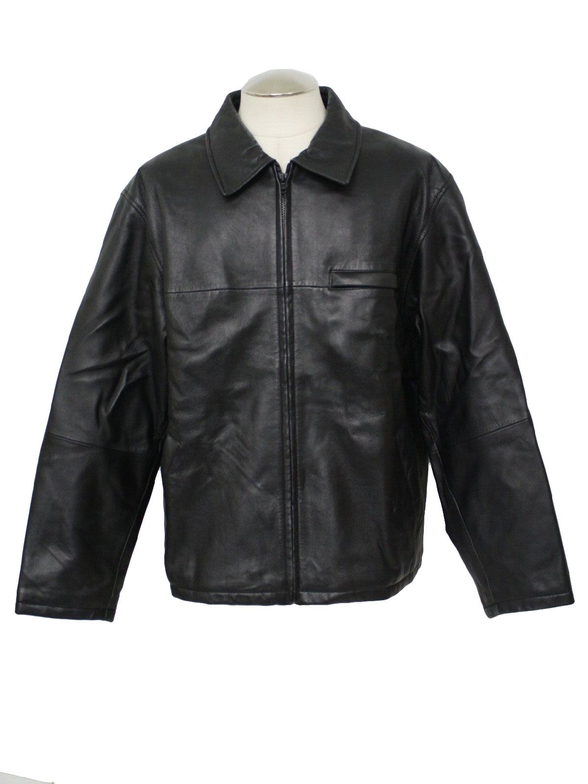 90 S Vintage Leather Jacket 90s William Barry Mens Black Soft Sign Up For Our Newsletter