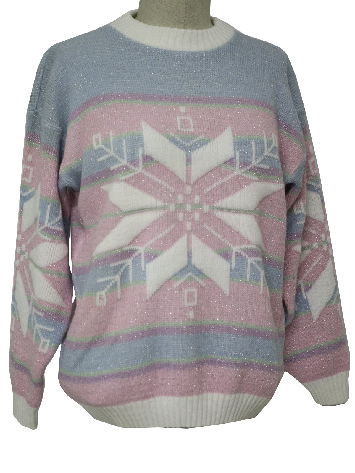 pastel christmas sweater