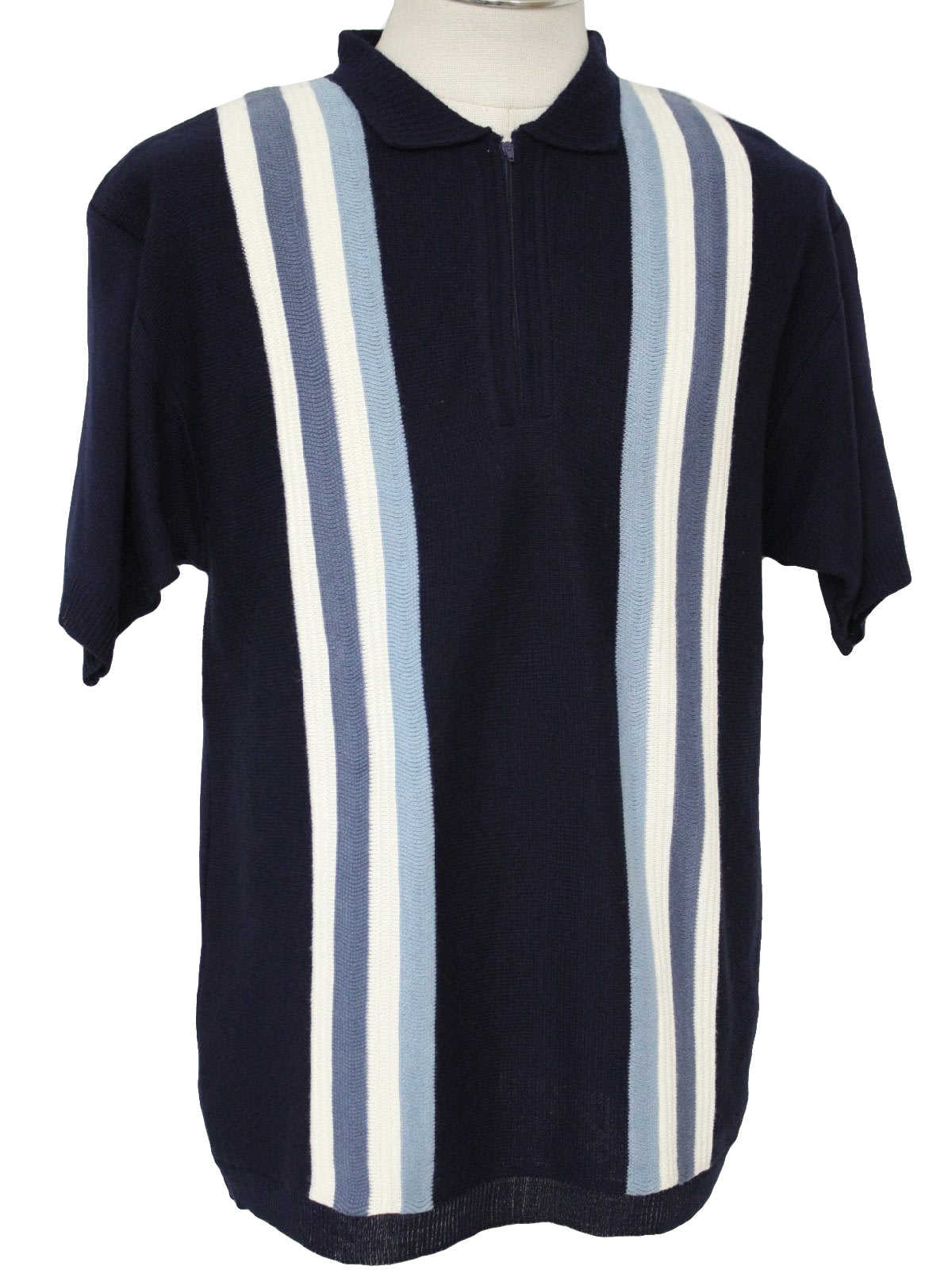 mens retro knit shirts