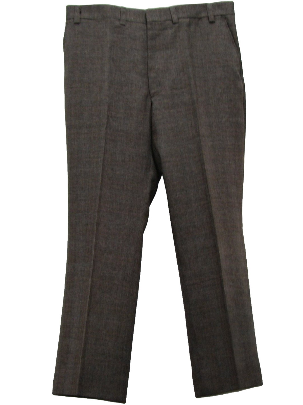 70s Retro Pants: 70s -No Label- Mens dark brown, copper, and white ...